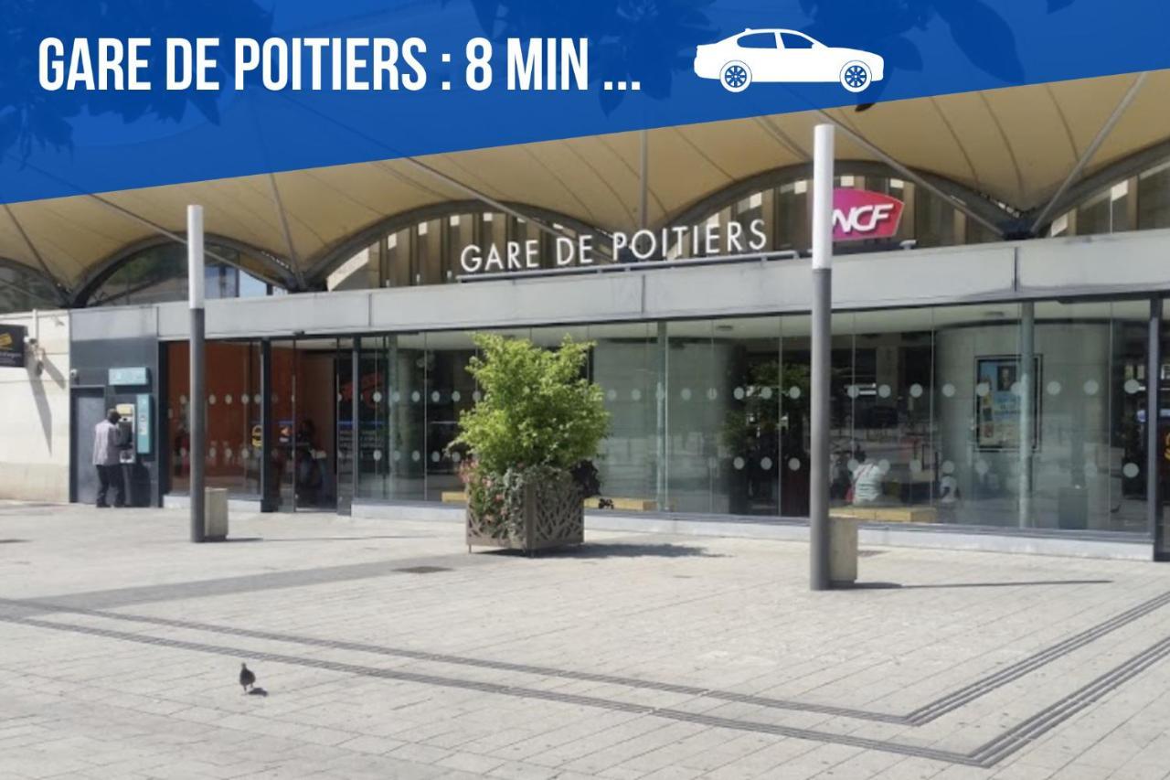Studio Simplicien *Cosy* Plein Centre Ville De Poitiers *Tv* Wifi *Cafe* エクステリア 写真